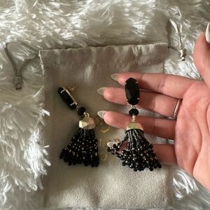 Black Kendra Scott Earrings